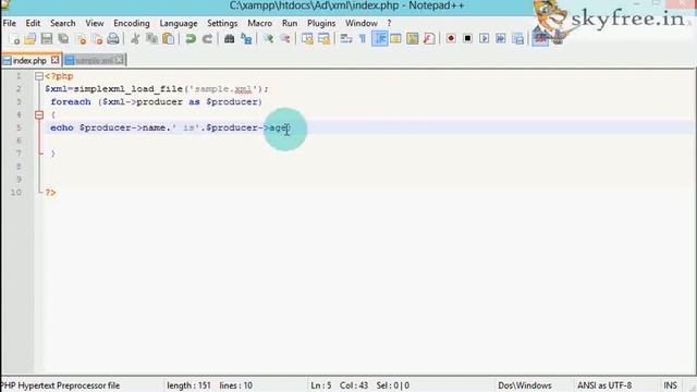 PHP Advanced Tutorial in Tamil 73 Reading a Simple XML File Part 2 смотреть онлайн