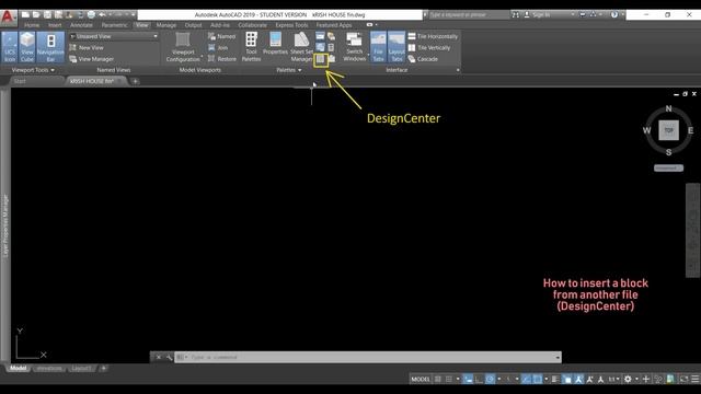 Autocad 2019 - Blocks (complete tutorial) + attribute definitions смотреть онлайн