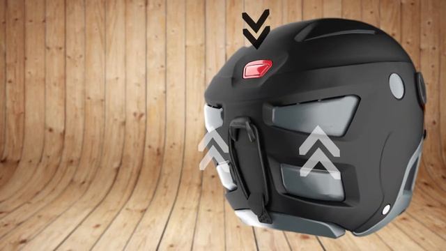 Alpina Attelas - the first helmet that can change its volume! (60sec.) смотреть онлайн
