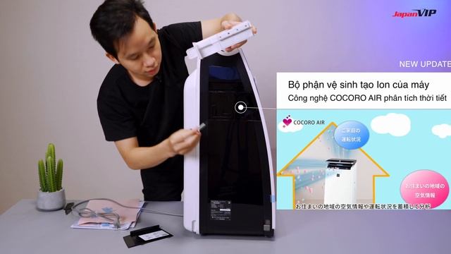 Máy lọc không khí Sharp KI-JX75-W - Siêu phẩm 2020 смотреть онлайн