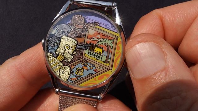 Demo of the Ricochet watch | Unique watches from London | Mr Jones Watches смотреть онлайн