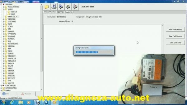 Carprog clear crash , part 2