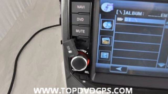 2 Din In Car DVD/GPS/DVB-T Player FOR HYUNDAI I30 www.topdvdgps.com смотреть онлайн
