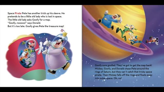 Mickey Mouse Clubhouse Read Along Story book | Space Adventure | Read Aloud Story Books for Kids смотреть онлайн