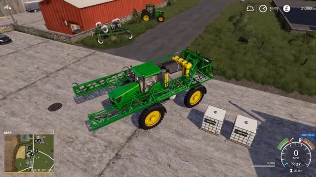 THE JOHN DEERE CROP SPRAYER IS BACK! - Shamrock Valley 19 - Farming Simulator 2019 смотреть онлайн