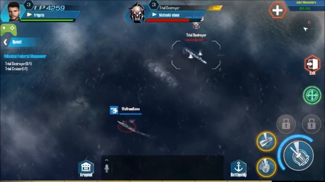 Warship X - Massive Naval Game Gameplay Android смотреть онлайн