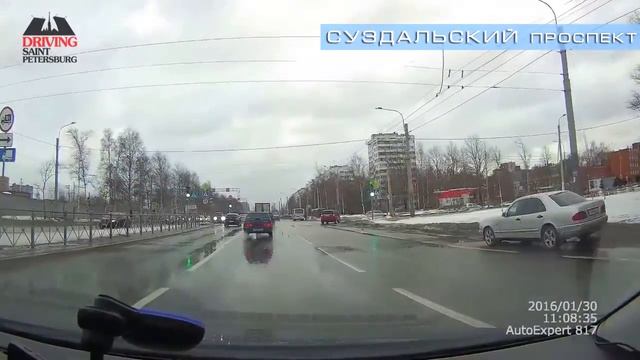 Санкт-Петербург. Суздальское шоссе. Суздальский проспект. смотреть онлайн