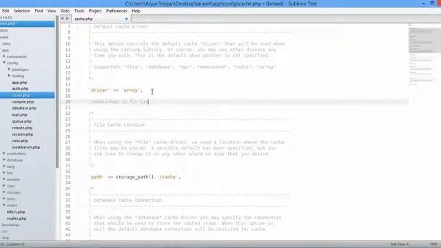 laravel 4 cache cache drivers file,database, memcached, redis смотреть онлайн