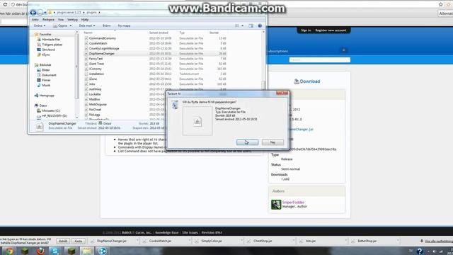Minecraft - Change Name Plugin смотреть онлайн