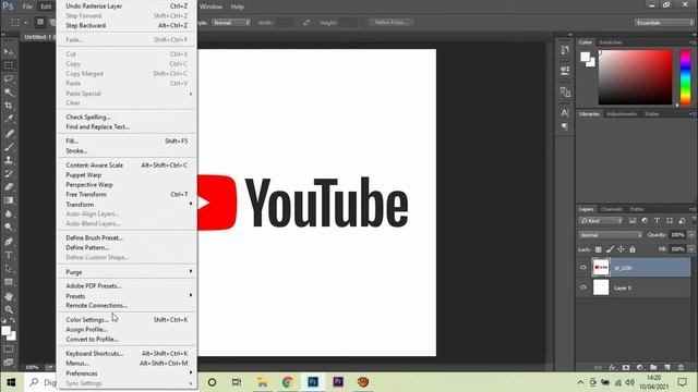 COMO GIRAR IMAGEM NO PHOTOSHOP (ROTACIONAR 180° 90°) | TUTORIAL смотреть онлайн