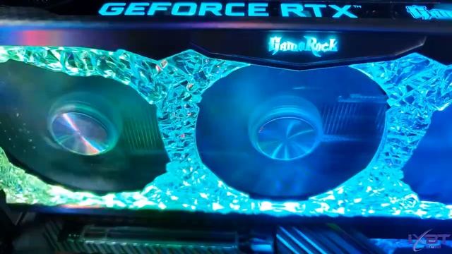 Palit GeForce RTX 3070 GameRock OC - ПОДСВЕТКА смотреть онлайн