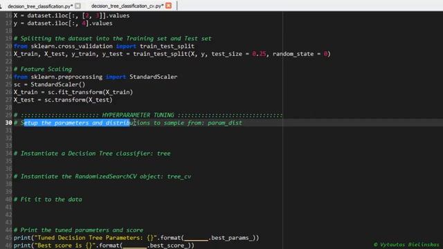 Hyperparameter Tuning and Cross Validation to Decision Tree classifier (Machine learning by Python) смотреть онлайн