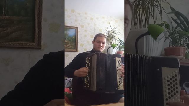 "Одинокая гармонь"... Осваиваю баян) смотреть онлайн