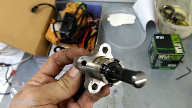 Honda CBR1000FB установка механического натяжителя ГРМ смотреть онлайн