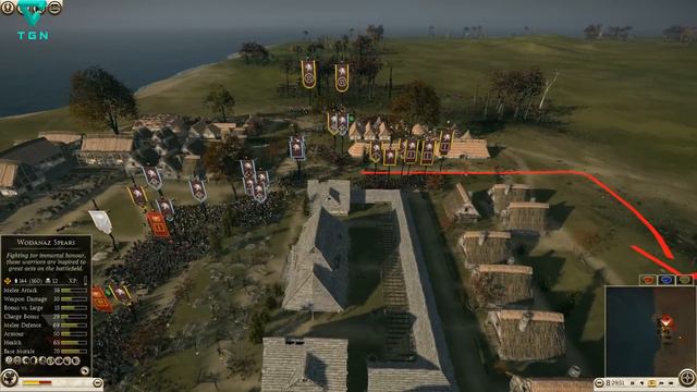 Total War Rome II Online Battle Video 252 Unfortified Town Assault смотреть онлайн