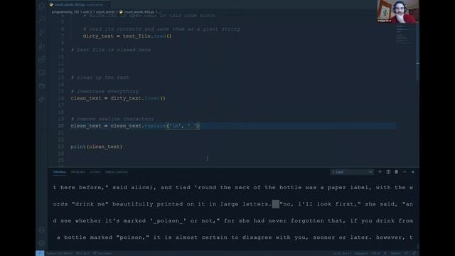Counting Words with Python - part 1 of 2 смотреть онлайн