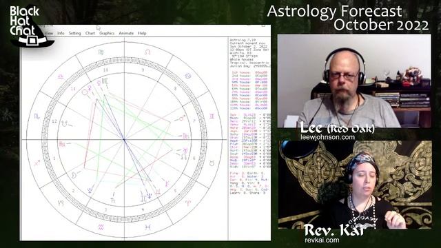 Astrology Forecast - October 2022 || Black Hat Chat смотреть онлайн