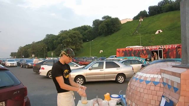 Помпейская печь на базе прицепа. смотреть онлайн