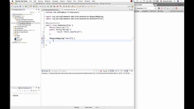 Java Spring - Rest controller and Annotations смотреть онлайн