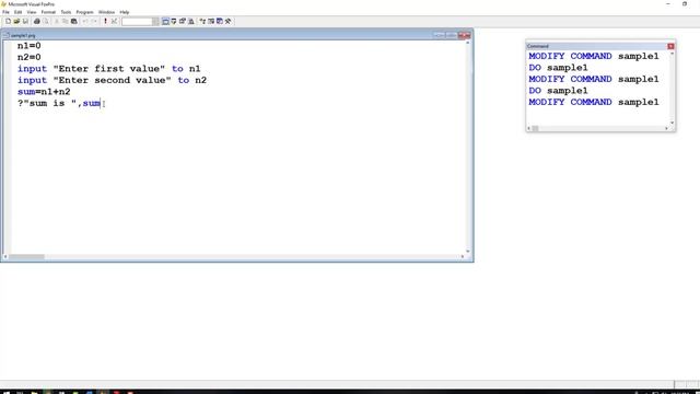 Fox Pro Tutorial - How to Create PRG File in Visual Fox Pro - Fox Pro Tutorial in Hindi смотреть онлайн