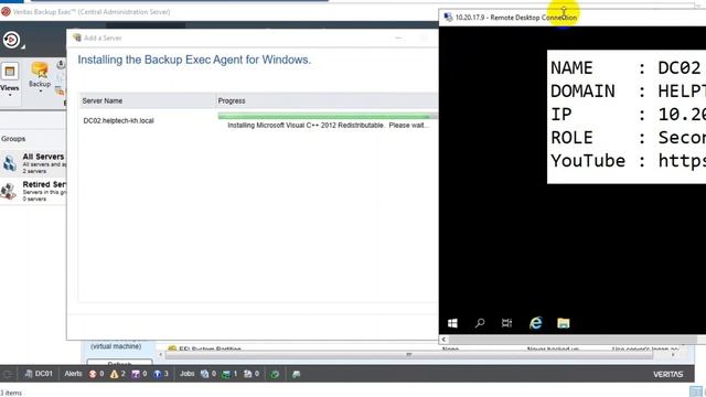 HOW To Setup Veritas Agent on Windows смотреть онлайн