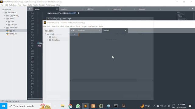 Python Flask CRUD Application #1 смотреть онлайн