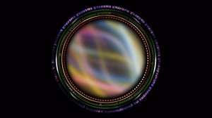 Радужное Зеркало. Сказочный футаж на альфа канале.mp4