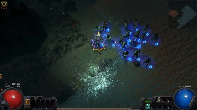 AFK Build - No Flask - No Aura - No spell - Move skill only смотреть онлайн