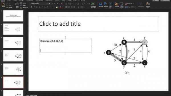Dijkstra's Algorithm in Python Solution