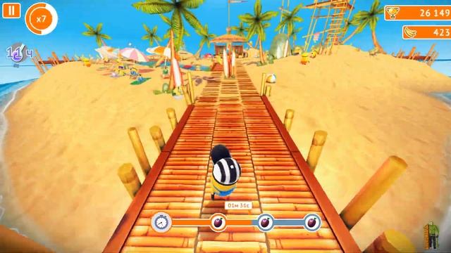 level 19 Самое крутое прохождение Гадкий Я Minion Rush три фрукта смотреть онлайн