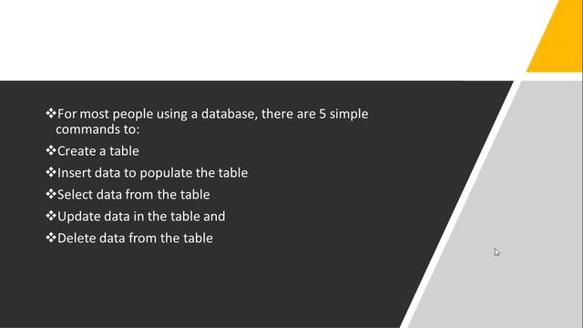 Sql and Relational database concepts смотреть онлайн
