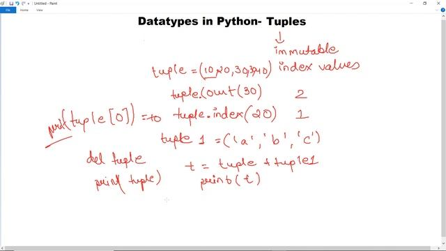 What is tuple in Python with example? | Tuples in Python | Python Programming | Goeduhub смотреть онлайн