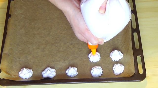 Безе рецепт со взбитыми сливками и шоколадом. Как приготовить безе в домашних условиях смотреть онлайн