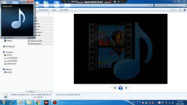 Samsung GT-E1070T ringtones on Windows Media Player смотреть онлайн