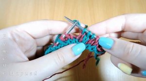 Ленивый жаккард. Вяжем спицами