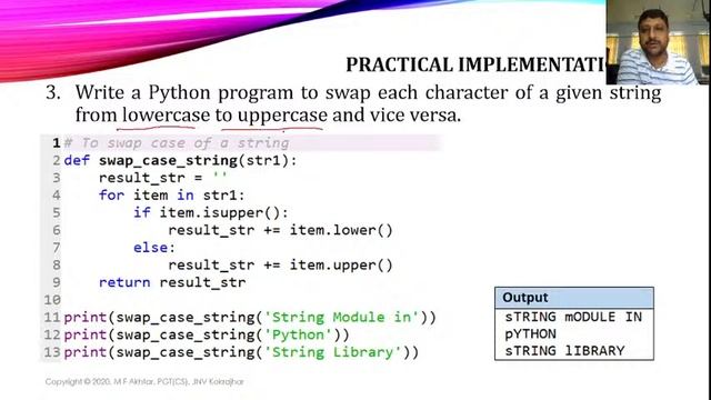 Using String and Random Modules | Using Python Libraries | Chapter 04 | Class XII | Comp. Sc. смотреть онлайн