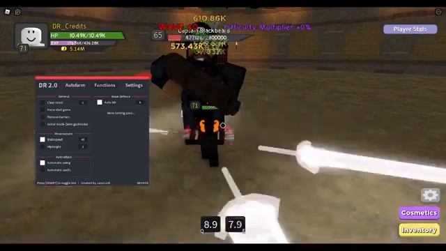 ROBLOX Dungeon Quest Script 2023 AutoFarm | Unlimited Gold | Dupe Items смотреть онлайн