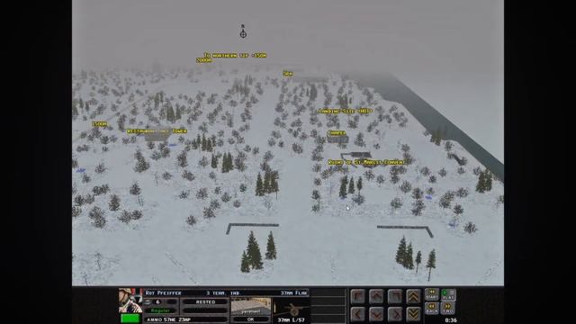 Combat Mission Barbarossa to Berlin - Hungarian Siege of Budapest 45 Campaign - CMBB смотреть онлайн