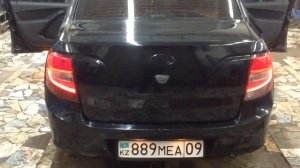задние фонари на Гранту