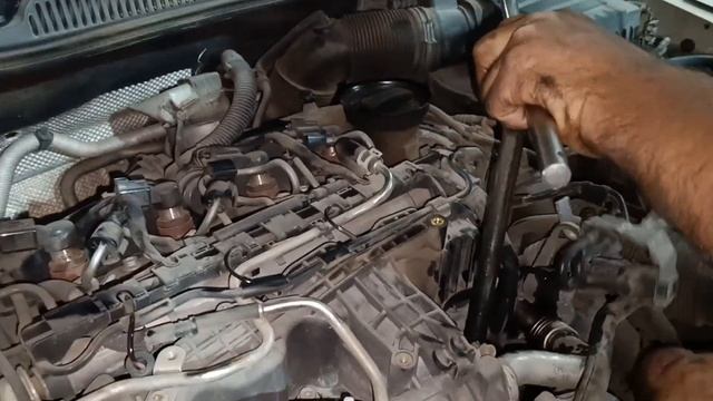 Skoda Rapid Oil Change। स्कोडा रेपिड ऑयल चेंज। Skoda Rapid Air Filter Change