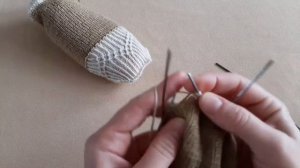 Носки с японскими узорами спицами | МК | #носкиспицами