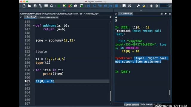 Season 7 - Python for Data Science - Day 3 смотреть онлайн