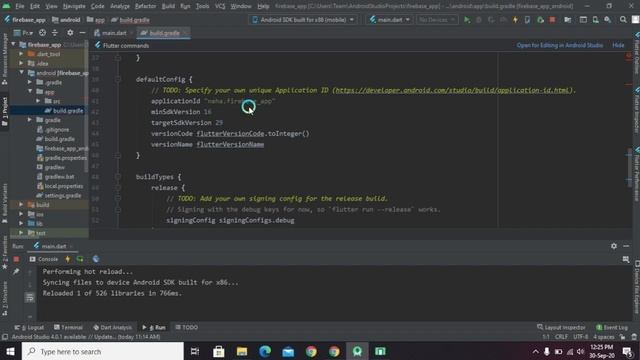 Flutter : Create a Firebase Project in Flutter | Hindi Tutorial смотреть онлайн
