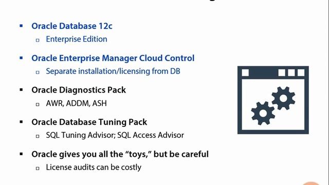 0104 Oracle Database Tuning Tools смотреть онлайн