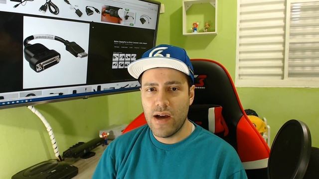 Placa de Video com Displayport em Monitor Dvi-D 144hz a Solução é o Adaptador Bizlink Ativo смотреть онлайн