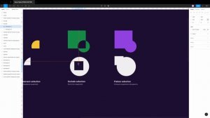 FIGMA: ОБЪЕДИНЕНИЕ И ВЫЧИТАНИЕ ФИГУР.  Инструмент «Boolean groups» | Уроки фигма на русском