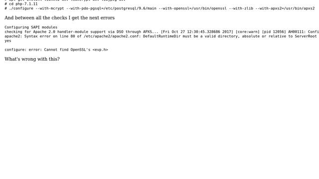 Unix & Linux: Error installing PHP7.1 with apache2 on debian 9 (2 Solutions!!) смотреть онлайн