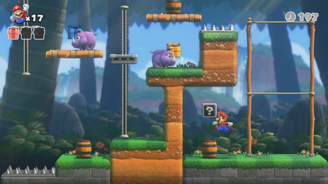 Donkey Kong Jungle Level 2-2 ⭐ (Mario vs Donkey Kong) ALL Presents 🎁🎁 смотреть онлайн