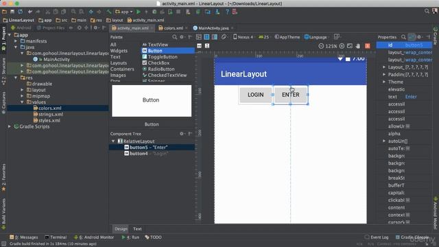 Kotlin Developer Masterclass - Build Android & Kotlin Apps : RelativeLayouts смотреть онлайн