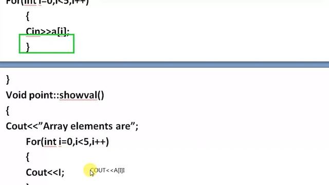 CLASS IN C++ #Member function outside the class #array in class #static data member(hindi/English) смотреть онлайн